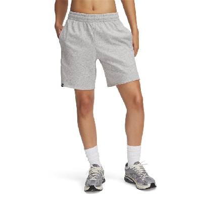 Поларени къси панталони Under Armour Women's Fleece Jogger Shorts - Gray