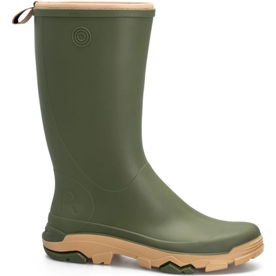 Rouchette Remoove Fur-lined Semi Boots khaki béžová