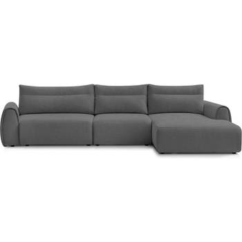 Bobochic Сив ъглов диван Aden - Bobochic Paris (105660)