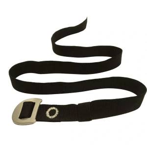 Camp Webbing Belt Black/Polished