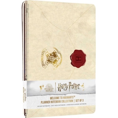 INSIGHT ED Harry Potter: Welcome to Hogwarts Planner Notebook Collection (Set of 3) | Insight Editions