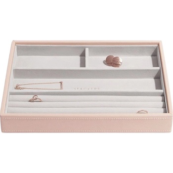 Stackers Кутия за бижута без капак с 4 секции Stackers Бела (73762)