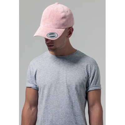 Urban Classics Шапка с козирка Low Profile Velours Cap lightrose one sizeUB-6245VC-00823 - Черен, размер one size