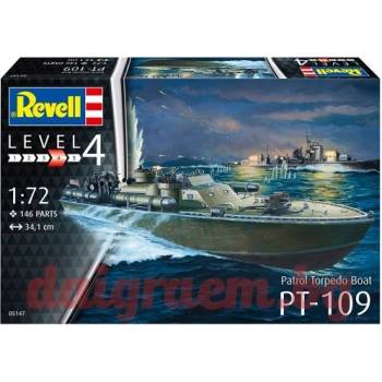 Revell Хоби модел revell 05147 - Патрулна торпедна лодка pt-109 (r05147)