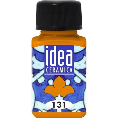 Maimeri Water-Based Cold Idea Farba na sklo a porcelán Lemon Yellow 100 60 ml