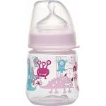 Nip Бебешко шише NIP - РР, Flow S, 0 м+, 150 ml, Girl (4000821350564) - ozone