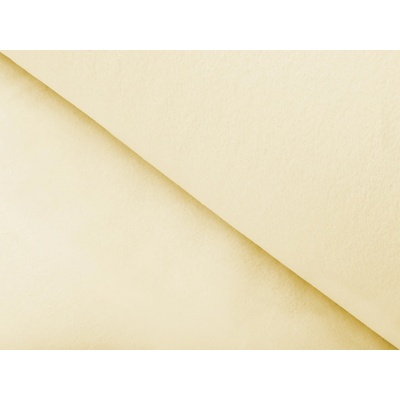 Mikroplyšová látka MIP-035 Světle vanilková - šířka 150 cm