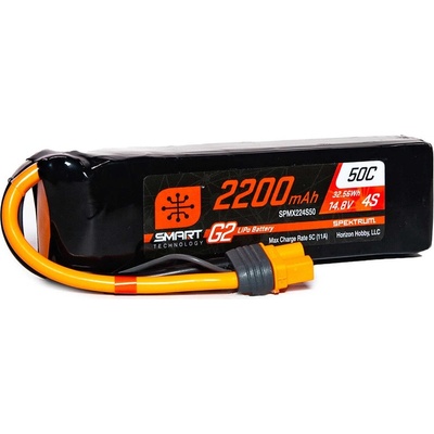 Spektrum Smart G2 LiPo 4S 50C IC3 Plug 14,8V 2200 mAh