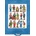 Living Card Поздравителна картичка Living Card - Клоуни (SM133)