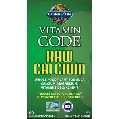 Garden of Life Vitamin Code RAW Vápnik 60 kapsúl