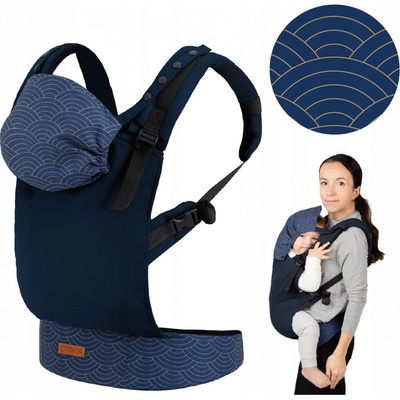 MoMi Collet modrá ergonomický modrý