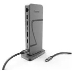 Hama Докинг станция "Connect2Office Speed", USB4, USB-C, PD, 40 Gbit/s, 10 порта (HAMA-200200) - pic