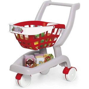 Armutoys ДЕТСКА КОЛИЧКА ЗА ПАЗАРУВАНЕ 36 ЧАСТИ ЧЕРВЕНА