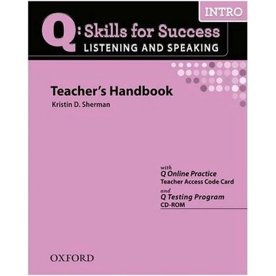 Q: SKILLS FOR SUCCESS INTRO LISTENING & SPEAKING TEACHER´S H