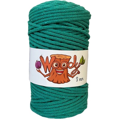 Woody Crafts Woody 3 mm – Zelená (100m)
