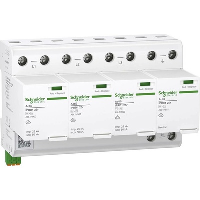 Schneider Electric A9L1H625 A9L1H625 kombinovaný chránič proti prepätiu 1 ks