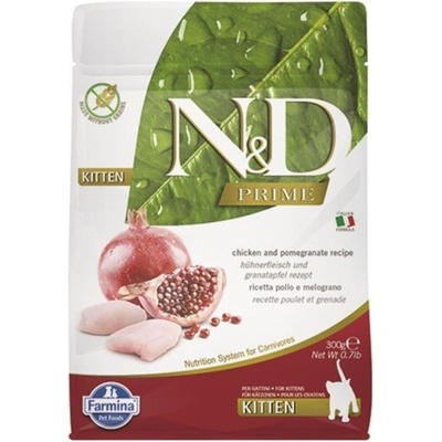 N&D cat PRIME kitten chicken&pomegranate 300 g