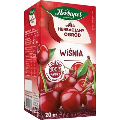 Herbapol Чай от Вишна, 20 филтърни пакетчета (006727 (zx6254202) hp)