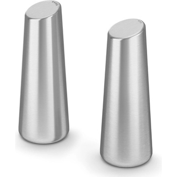 Zack Комплект солница и пиперник ACIO 100 ml, сребърен, неръждаема стомана, Zack (ZACK20527)