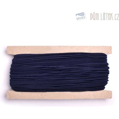 Pruženka kulatá tmavě modrá 2 mm – Sleviste.cz