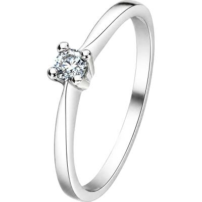 Zlaton Prsten bílé zlato s diamantem N18032602400