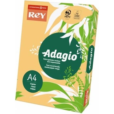 REY Копирна хартия Rey Adagio, A4, 80 g/m2, бежова, 500 листа