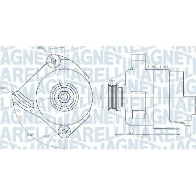 Generátor MAGNETI MARELLI 063731886010
