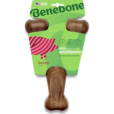 Benebone Wishbone žvýkací slanina 23 x 16 cm