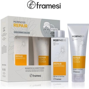 Framesi Възстановяващ комплект шампоан и балсам за суха и увредена коса Framesi Morphosis Repair