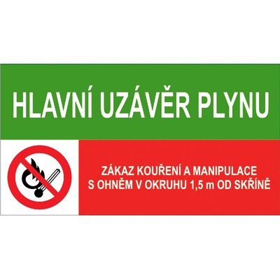 RAFO Samolepka H.U.P. - Zákaz kouření, 14,8 x 8 cm Varianta: bez regulátoru – Hledejceny.cz