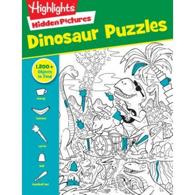 Dinosaur Puzzles Highlights Paperback