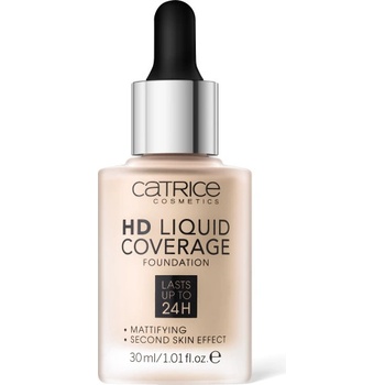Catrice Tekutý make-up HD Liquid Coverage Foundation 010 Light Beige 30 ml
