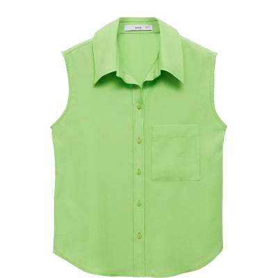 MANGO Блуза 'lim' зелено, размер xxl