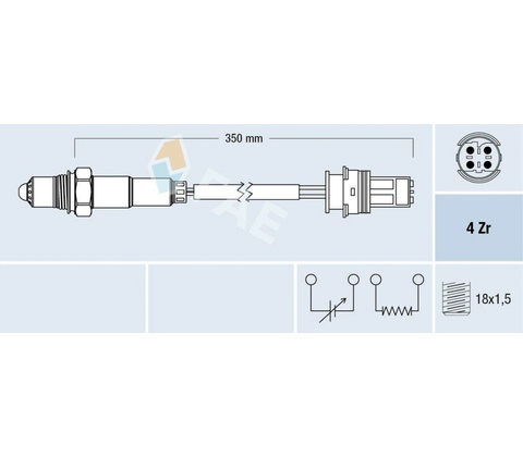 Lambda sonda FAE 77243