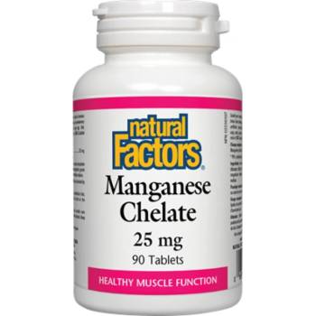 Image 1 of Natural Factors Manganese Chelate 25 mg [90 Таблетки]