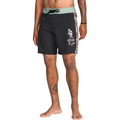 Volcom Бански гащета Volcom Star Shields FA Mod 18´´ swimming shorts - Black (Stealth)