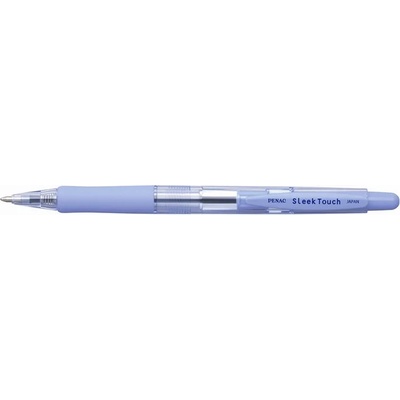 Химикалка, 0, 7 мм, с бутон, PENAC "SleekTouch", синя BA1304-25 (BA1304-25)