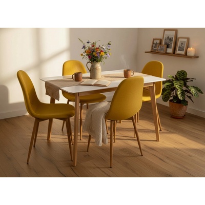 Noela Scandinavia 120 + 4x židle Marie – Zboží Mobilmania