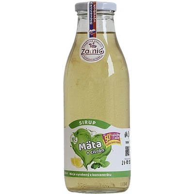 Zamio Mäta citrón Sirup NFC 0,5 l