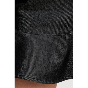 Rotate Дънкова пола Rotate в черно къса разкроена 114960100 (114960100)