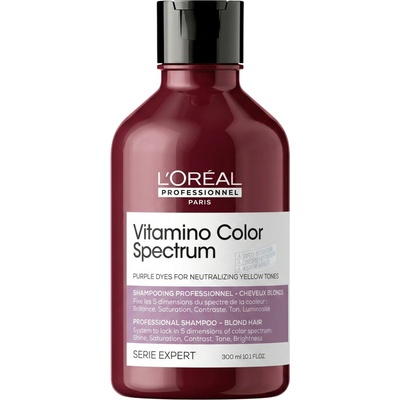 L'Oréal Professionnel Série Expert Chroma Créme Purple Dyes Shampoo neutralizující šampon pro blond vlasy 300 ml