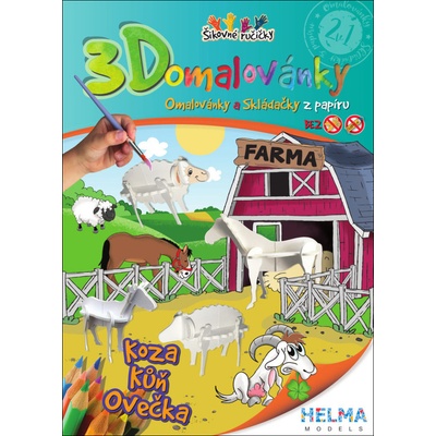 Helma 365 3D Omaľovánka Farma