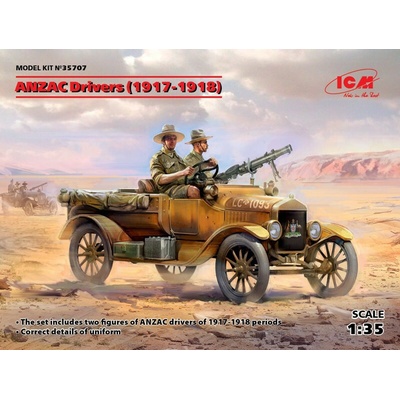 ICM ANZAC Drivers 1917-1918 2 figures 1:35