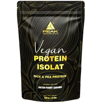 Peak Vegan Protein Isolate [750 грама] Salted Peanuts Caramel