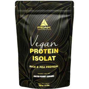 Peak Vegan Protein Isolate [750 грама] Salted Peanuts Caramel