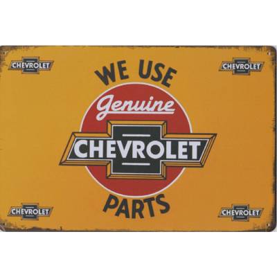 Plechová cedule Chevrolet, 20x30cm