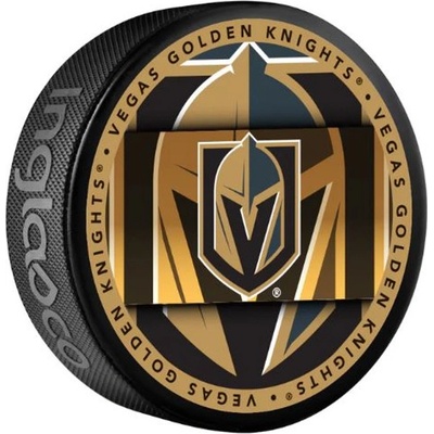 InGlasCo Fanúšikovský puk NHL Medallion Blister Vegas Golden Knights