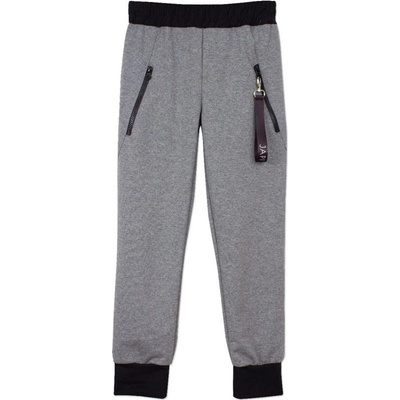 Chlapčenské tepláky Zips sivá