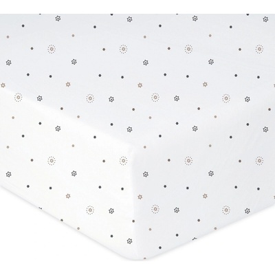 BabyMatex Jersey Print nepromokavé prostěradlo Hvězdiček 70x140