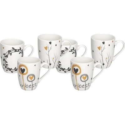 Tognana Sada hrnčekov IRIS GOLDY 6 x 330 ml